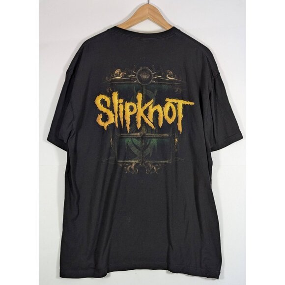 Slipknot T-shirt Size XXL 2XL Short Sleeve Heavy Metal Black 2016 Corey Taylor - Picture 2 of 3